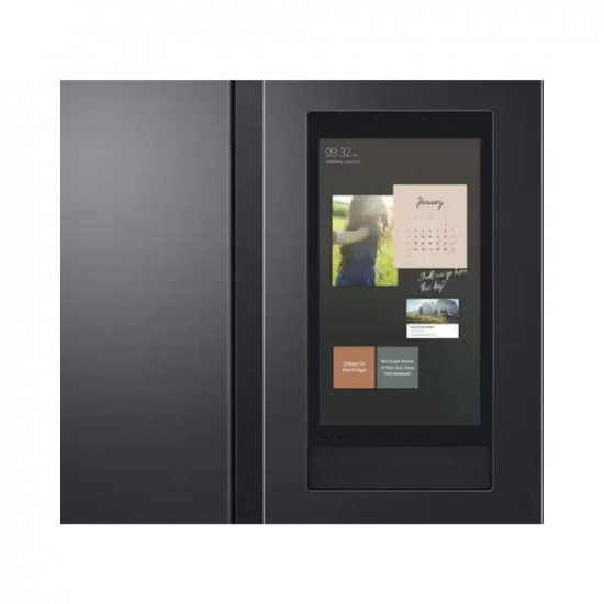 PPI SAMSUNG 673 L Frost Free Multi-Door Refrigerator Gentle Black Matt RS72A5FC1B4TL