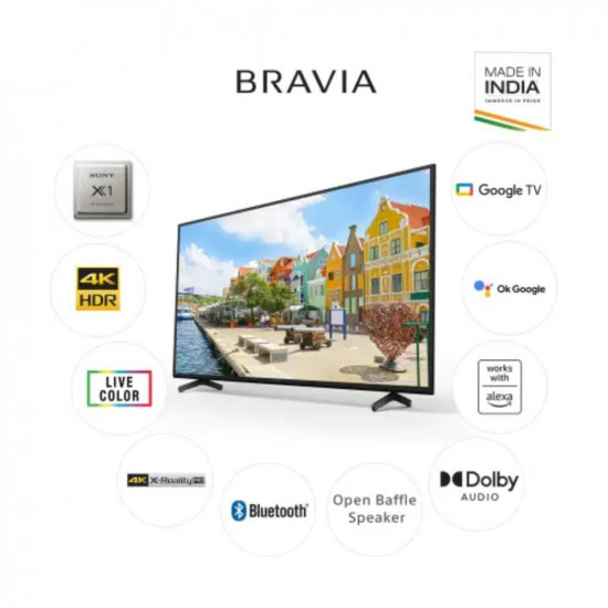 PPI SONY 1388 cm 55 inch Ultra HD 4K LED Smart Google TV 2022 Edition KD-55X74K