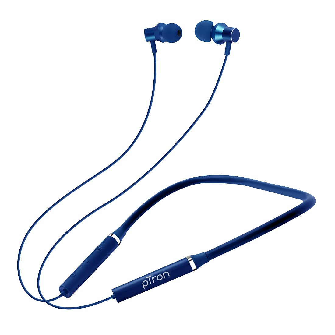 pTron Tangentbeat in-Ear Bluetooth Wireless Headphones with Mic Punchy Bass 10mm Drivers