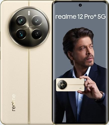 realme 12 Pro 5G Navigator Beige 8GB RAM 256GB Storage  67 120Hz Curved AMOLED Display  64MP Periscope  50MP Sony IMX 890 OIS Camera  8MP  32MP Selfie Camera  67W Super VOOC Charge