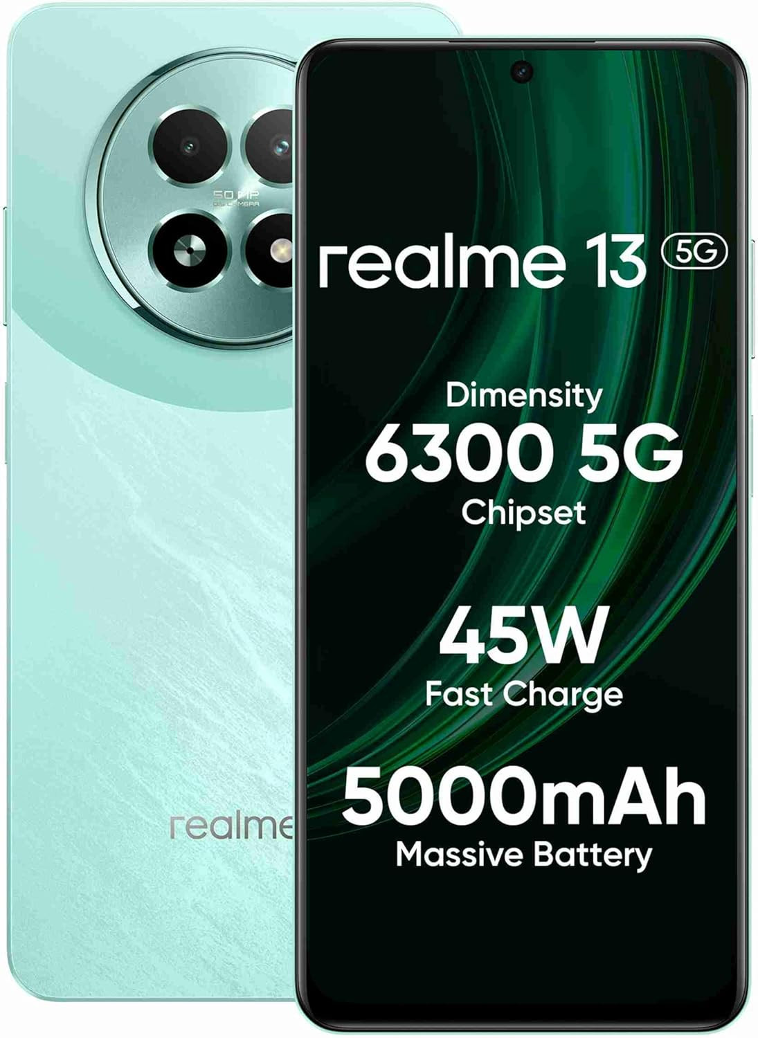 realme 13 5G Speed Green 8GB RAM 128GB Storage