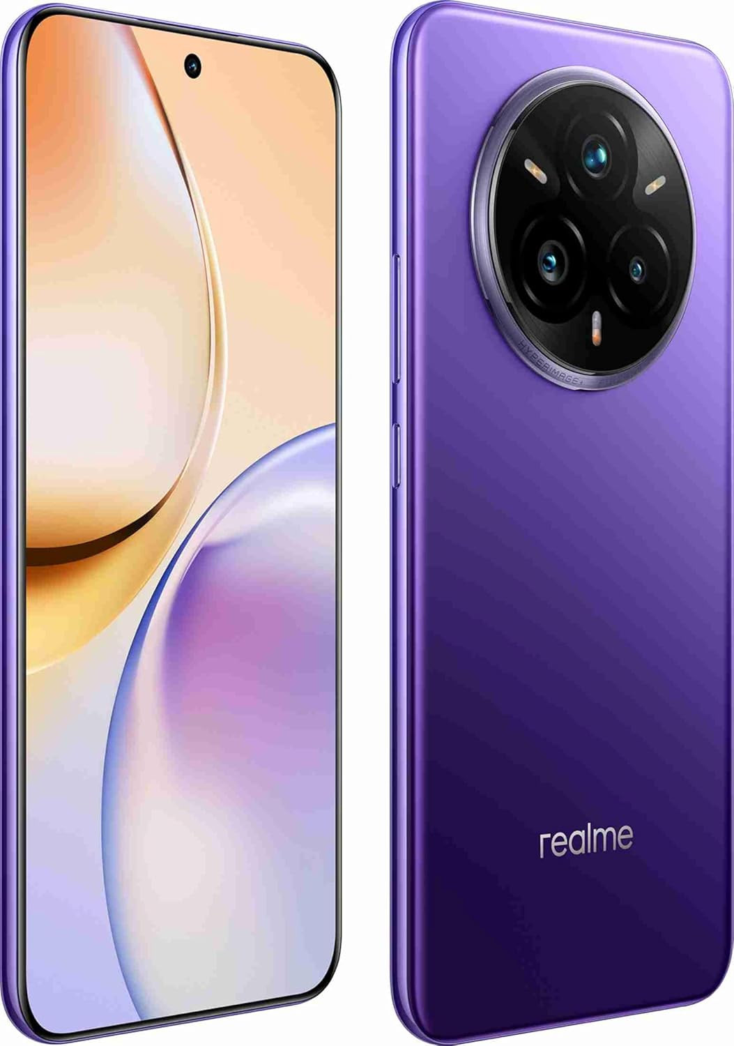 realme 14 Pro 5G Bikaner Purple 8GB RAM 256GB Storage 683 Curved AMOLED Display 50MP Sony IMX896 OIS  50MP Periscope Rear Cam 6000mAh Battery  Snapdragon 7s Gen 3 Processor  80W SUPERVOOC