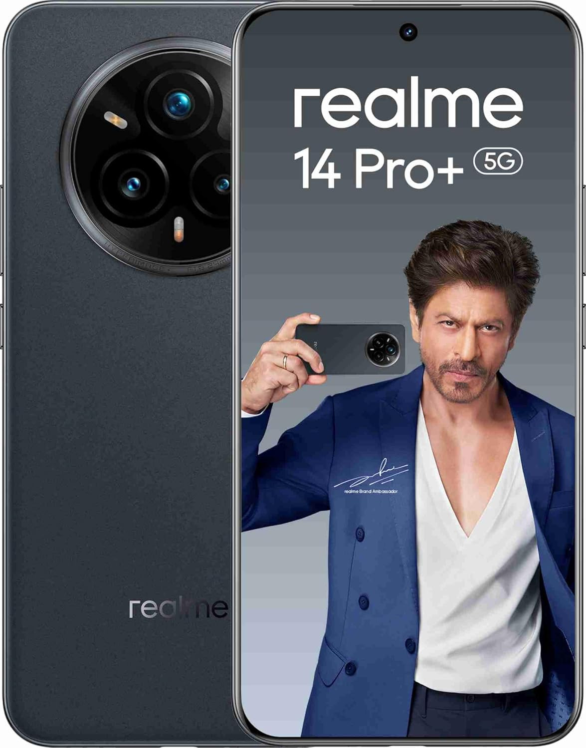 realme 14 Pro 5G Suede Grey 12GB RAM 256GB Storage  683 Curved AMOLED Display  50MP Sony IMX896 OIS  50MP Periscope Rear Cam  6000mAh Battery  Snapdragon 7s Gen 3 Processor  80W SUPERVOOC