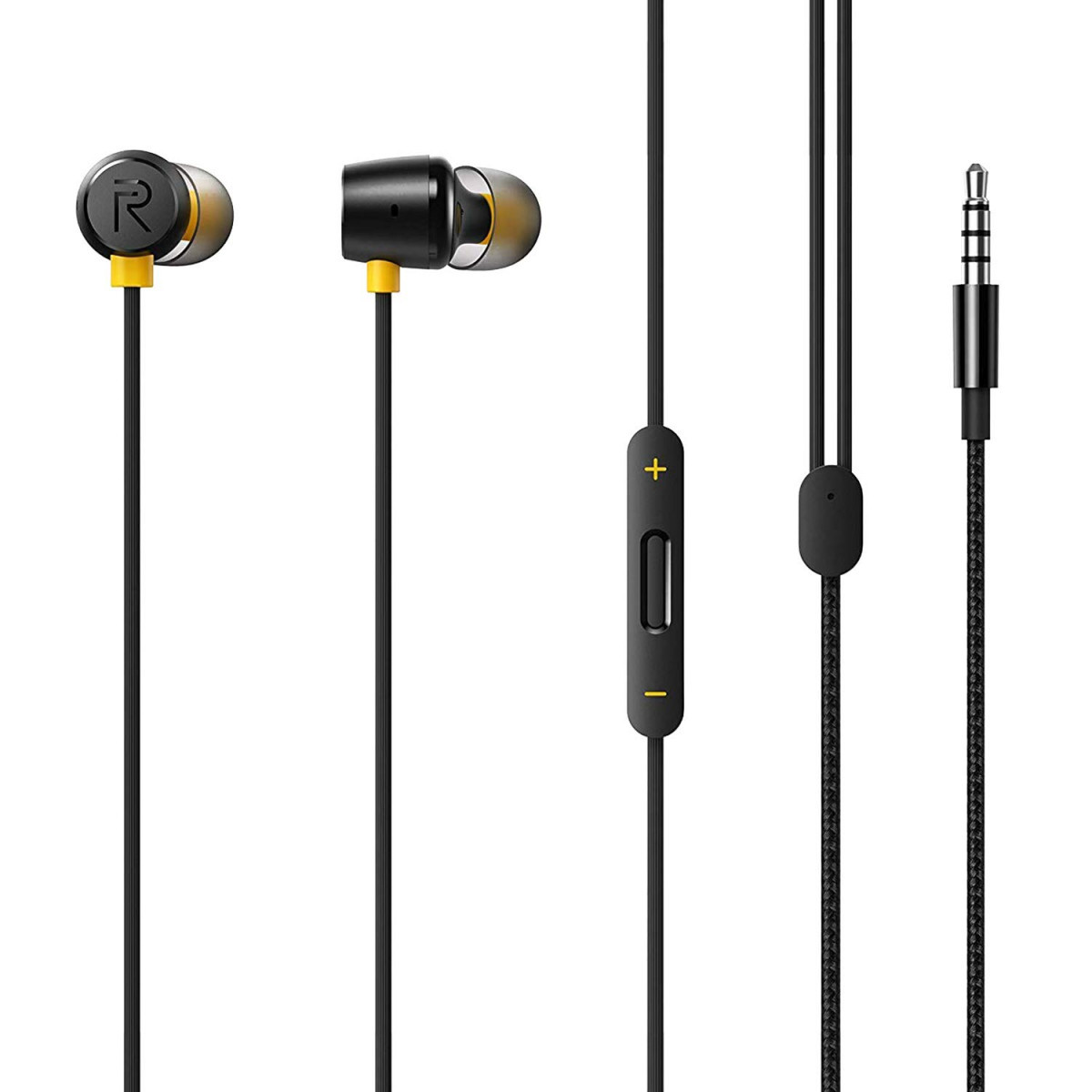 realme Buds 2 Wired in Ear Earphones with Mic Black