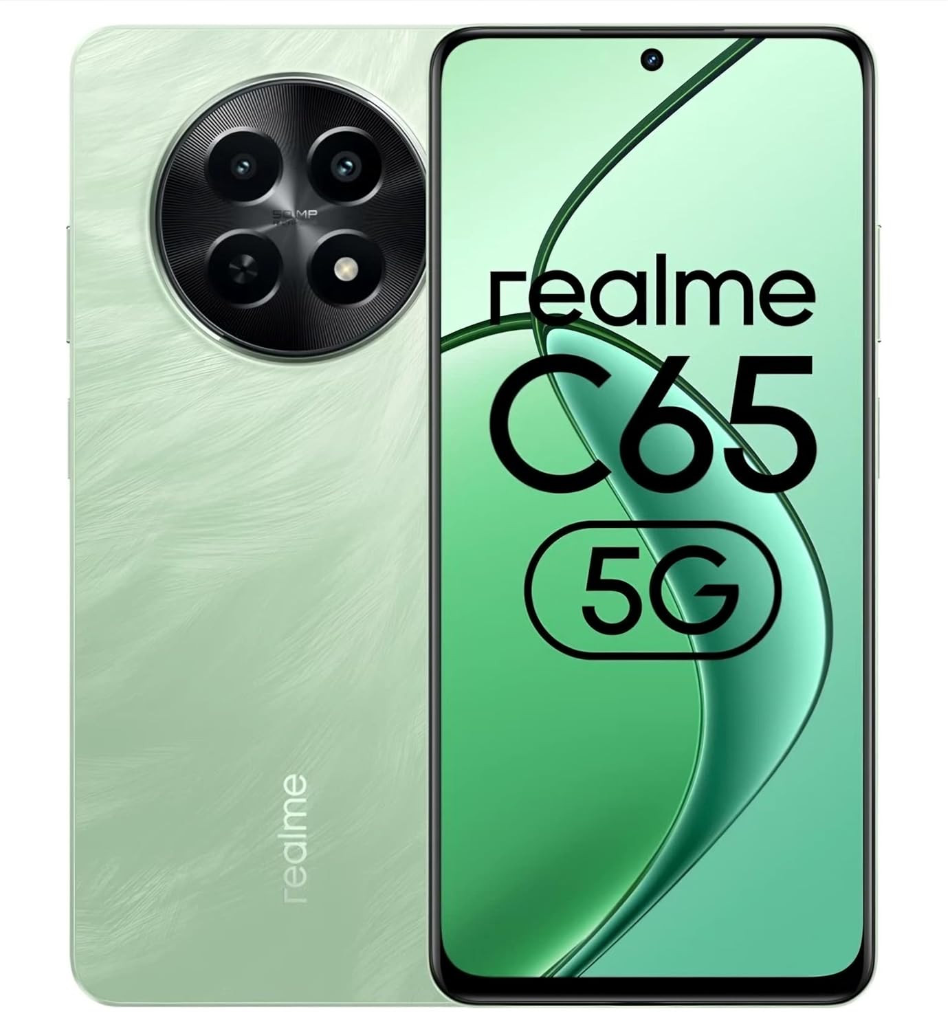 realme C65 5G Feather Green 128 GB 6 GB RAM