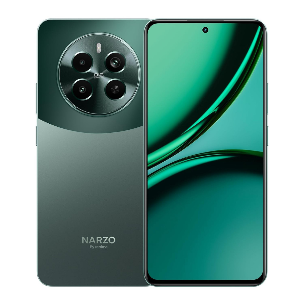 realme NARZO 70 Pro 5G Glass Green 8GB RAM128GB Storage Dimensity 7050 5G Chipset  Horizon Glass Design  Segment 1st Flagship Sony IMX890 OIS Camera