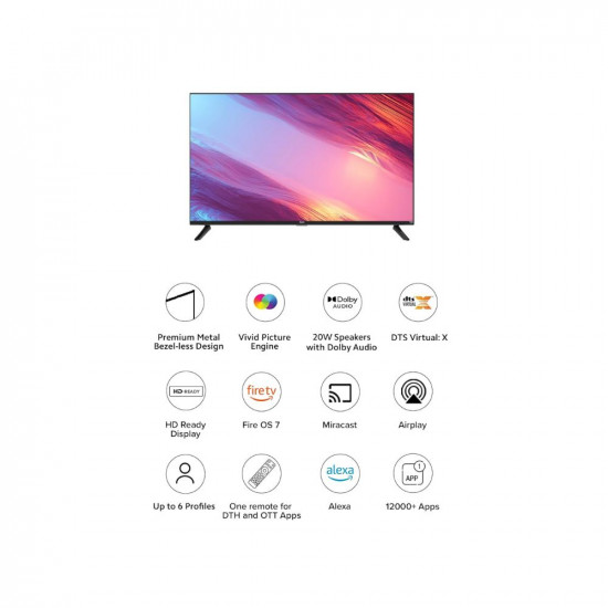 Redmi Smart TV 43 - HD-Ready Smart TV