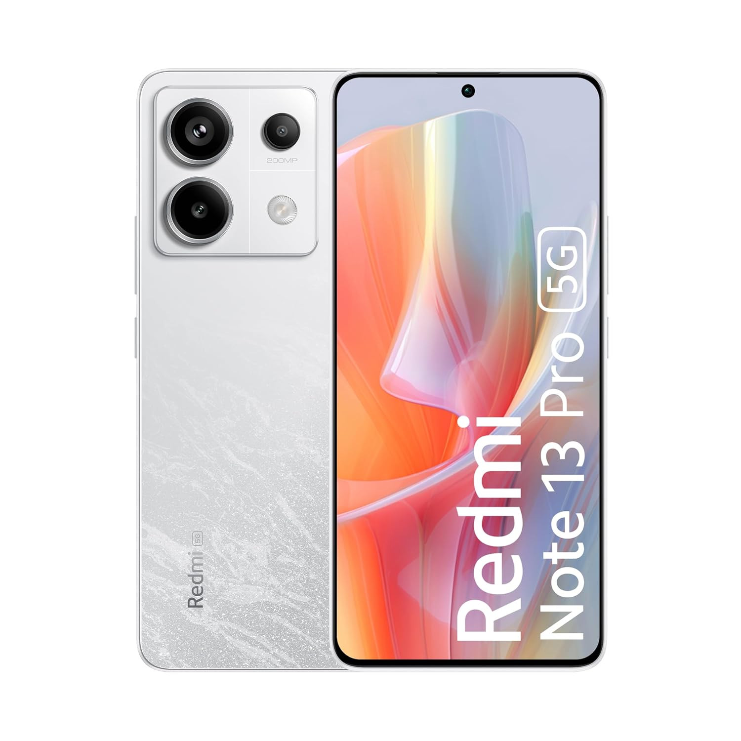 Redmi Note 13 Pro Arctic White 12GB RAM 256GB Storage  15K AMOLED  200MP Hi-Res Camera  Flagship 4nm SD 7s Gen 2  67W TurboCharge