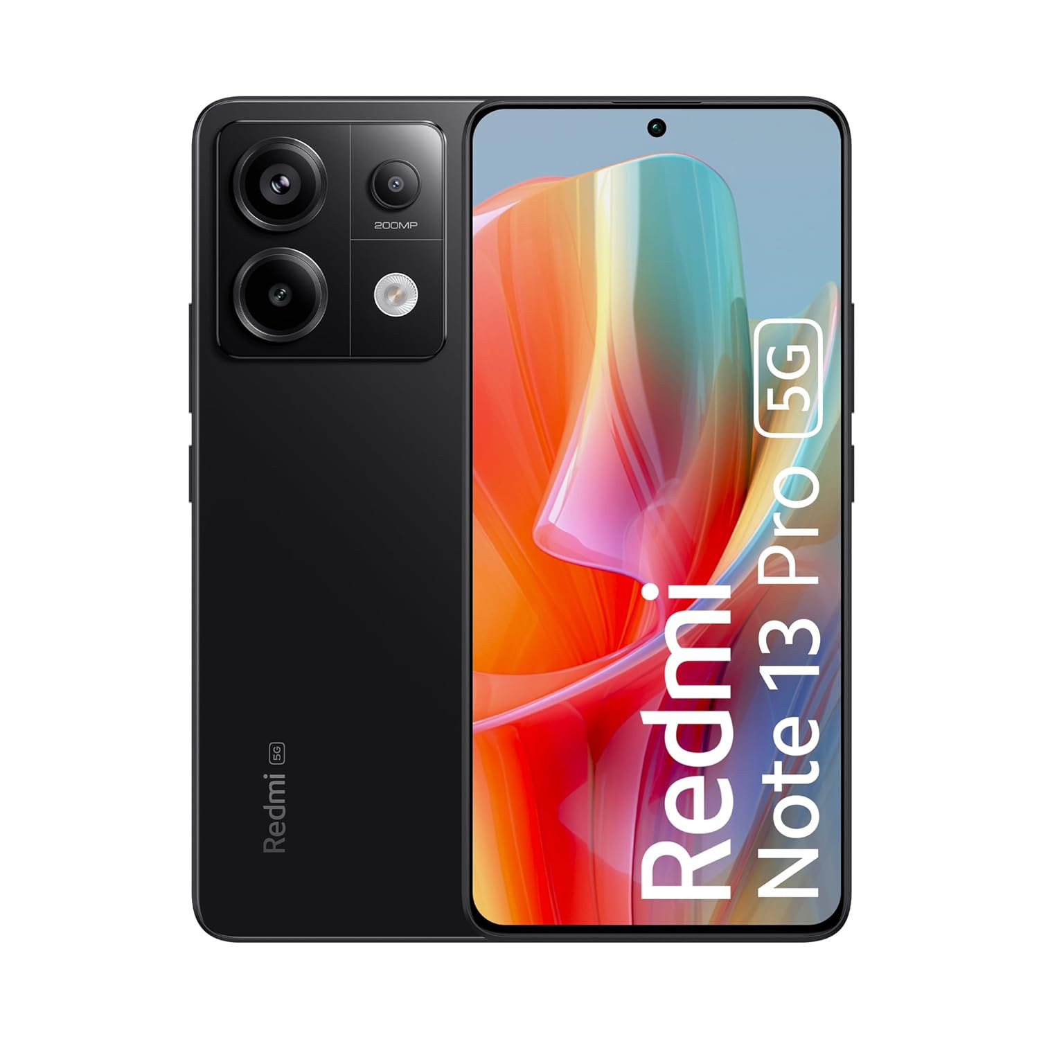 Redmi Note 13 Pro Midnight Black 8GB RAM 256GB Storage  15K AMOLED  200MP Hi-Res Camera  Flagship 4nm SD 7s Gen 2  67W TurboCharge