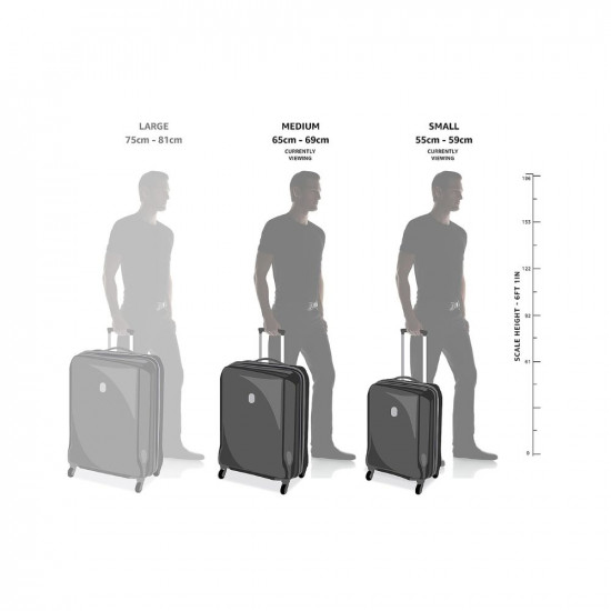USHA SHRIRAM 65cm Collapsible Luggage Bag | Navy Blue | Suitcase for – GB  Usha