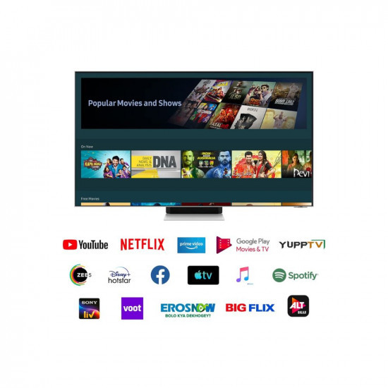 Samsung 138 cm 55 inches 4K Ultra HD Smart NEO QLED TV QA55QN95BAKLXL Bright Silver