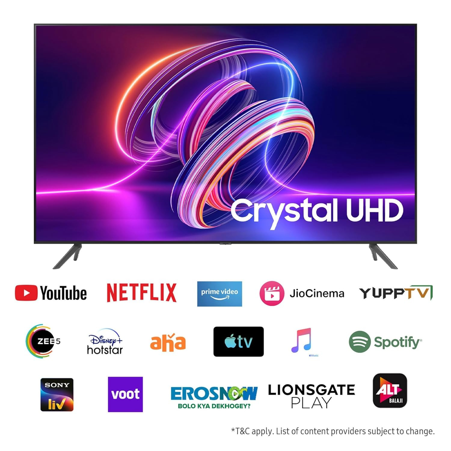 Samsung 138 cm 55 Inches Crystal Vision 4K Ultra HD Smart LED TV UA55CUE70AKLXL Titan Gray