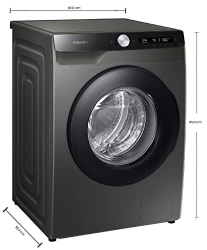 Samsung 7 Kg 5 Star Eco Bubble Technology AI Control  Wi-Fi Fully-Automatic Front Loading Washing Machine WW70T502DAX1TL Digital Inverter In-Built Heater Inox
