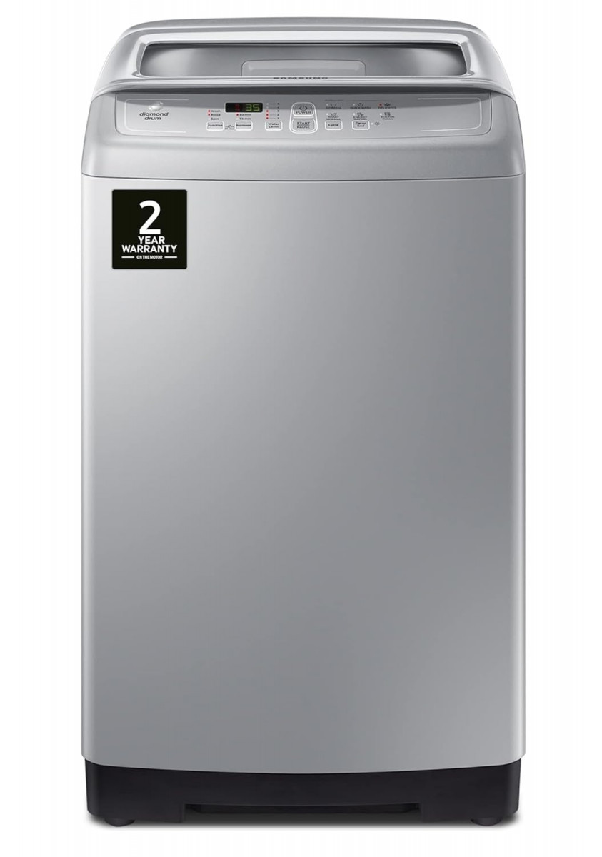Samsung 7 kg Fully-Automatic Top Loading Washing Machine WA70A4002GSTL Imperial Silver