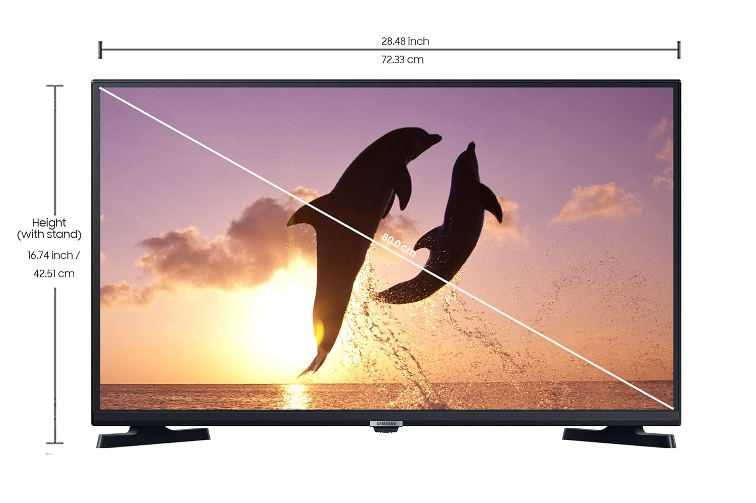 Samsung 80 cm 32 inches HD Ready Smart LED TV UA32T4380AKXXL Glossy Black