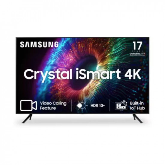 SAMSUNG Crystal 4K iSmart Series 163 cm 65 inch Ultra HD 4K LED Smart Tizen TV 2023 Edition UA65CUE60AKLXLArshi