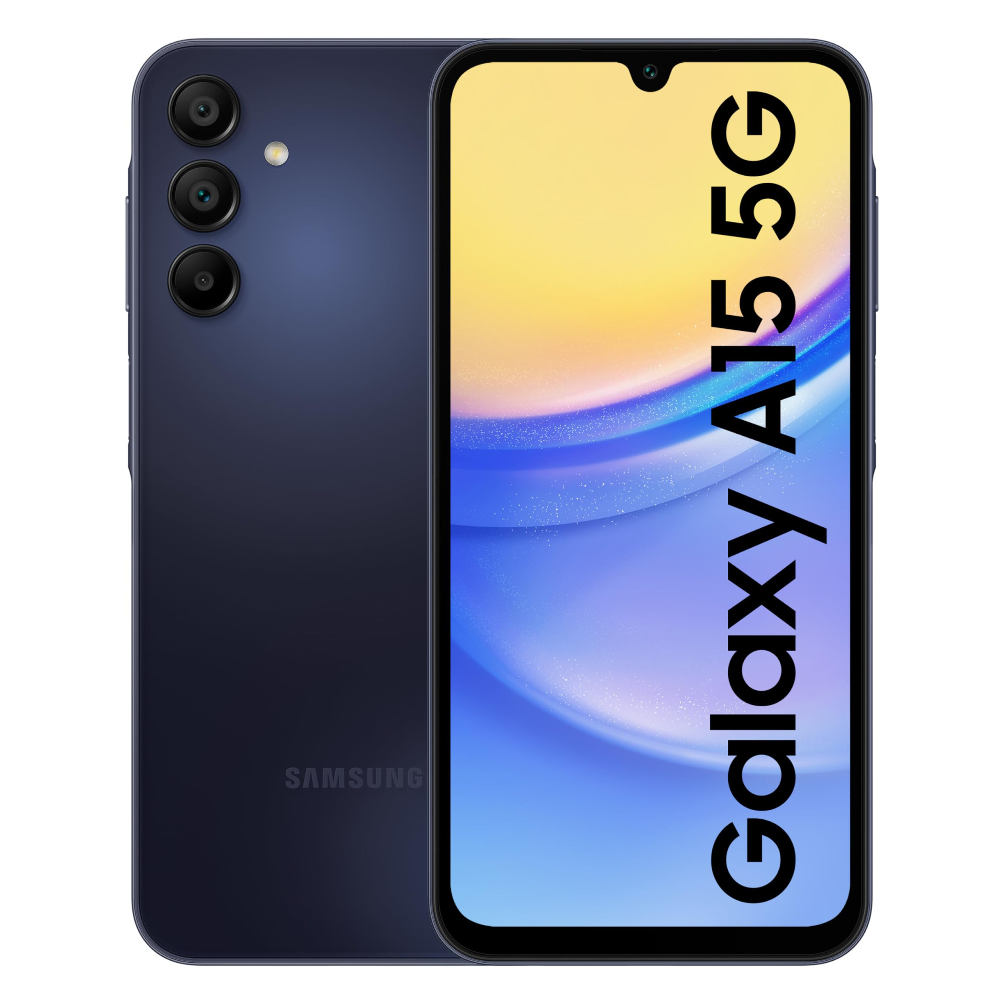 Samsung Galaxy A15 5G Blue Black 6GB 128GB Storage  50 MP Main Camera  Android 14 with One UI 60  12GB Expandable RAM  MediaTek Dimensity 6100  5000 mAh Battery