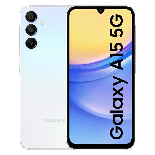 Samsung Galaxy A15 5G Light Blue 8GB 256GB Storage  50 MP Main Camera  Android 14 with One UI 60  16GB Expandable RAM  MediaTek Dimensity 6100  5000 mAh Battery