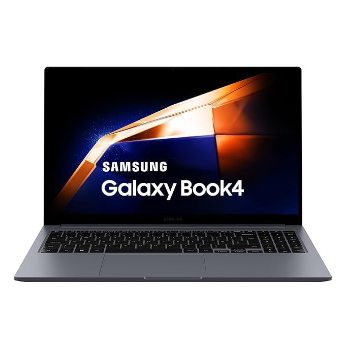 Samsung Galaxy Book4 Gray 8GB RAM 512GB SSD  156 Full HD Screen  Intel Core i3  Windows 11 Pro