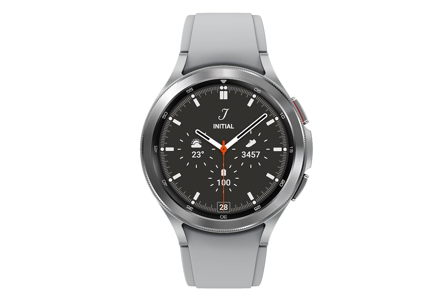 Samsung Galaxy Watch4 Classic Bluetooth46 cm Silver Compatible with Android Only
