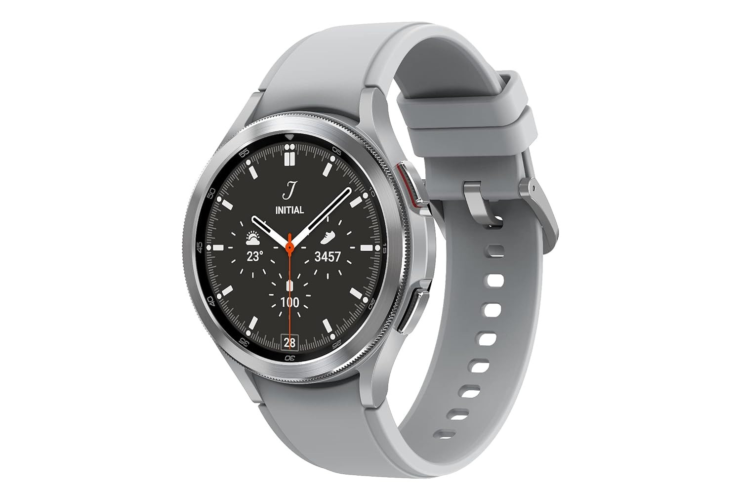 Samsung Galaxy Watch4 Classic LTE 46cm Silver Compatible with Android only