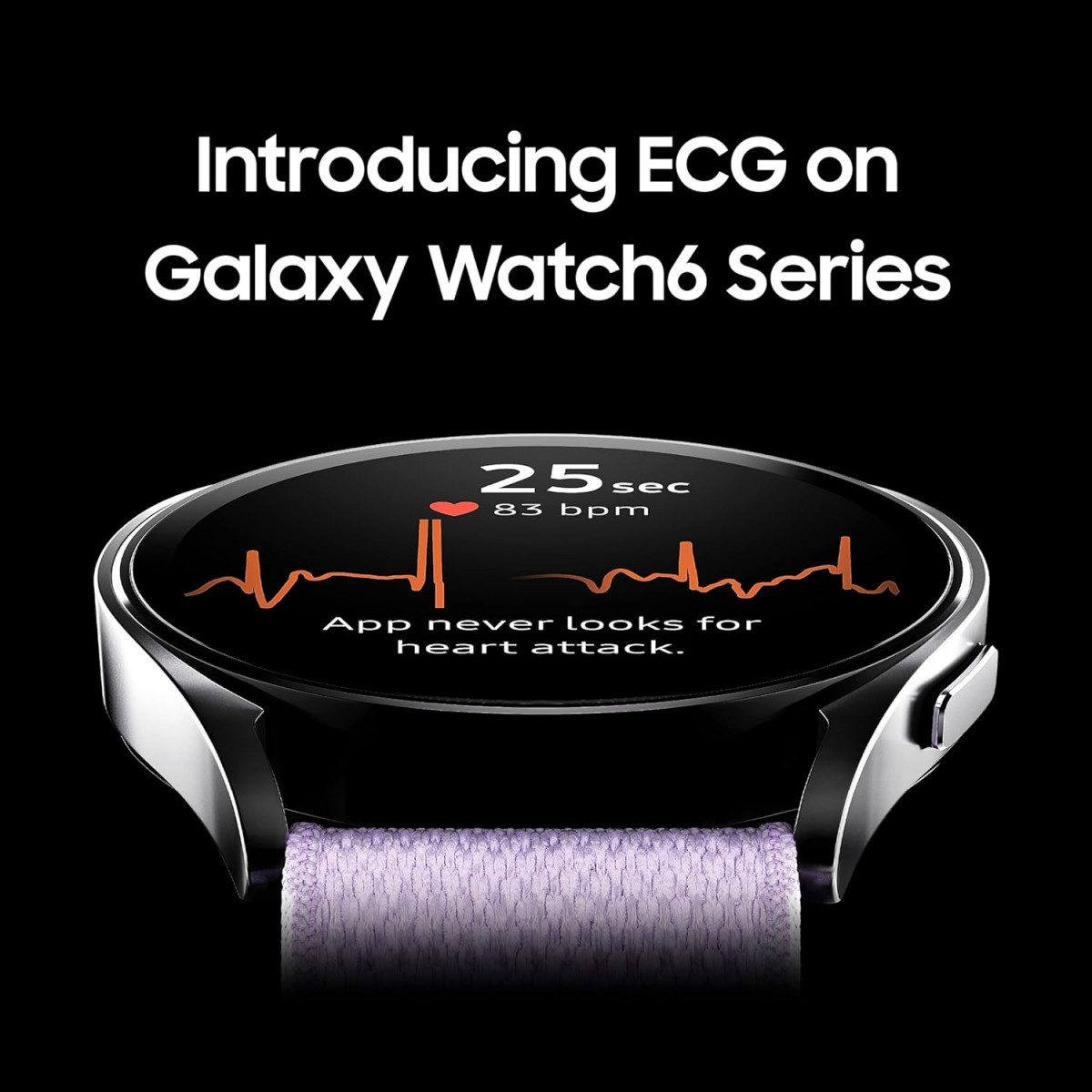 Samsung Galaxy Watch6 Bluetooth 40mm Gold Compatible with Android only  Introducing BP  ECG Features