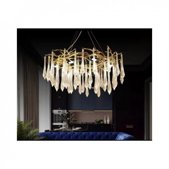 Many options available Chandelier Jhoomar, Hanging, Crystal at Rs  5000/piece in Siliguri