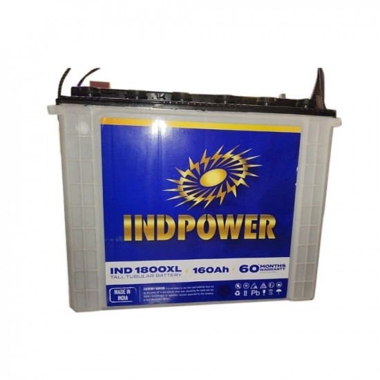 Shivhare Indpower IND 1800XL Inverter Tubular Battery