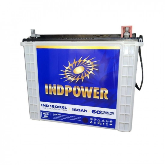 Shivhare Indpower IND 1800XL Inverter Tubular Battery