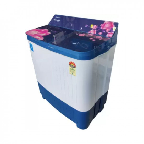 Shukla Voltas Beko 8 kg Semi Automatic Top Load Washing Machine Blue WTT80