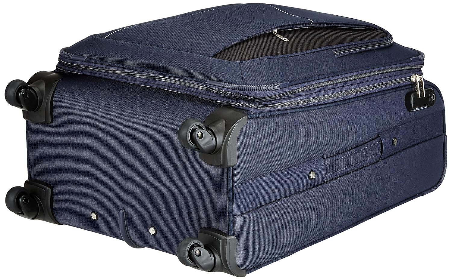 Skybags 68 cms Medium Check-in Polyester Soft Sided 4 Wheels Spinner LuggageSuitcaseTrolley Bag- Blue
