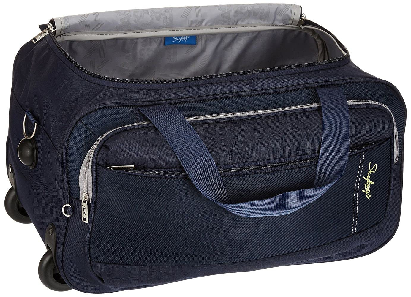 Skybags Cardiff Polyester 52 Cms Wheel Travel Duffle Bag Blue