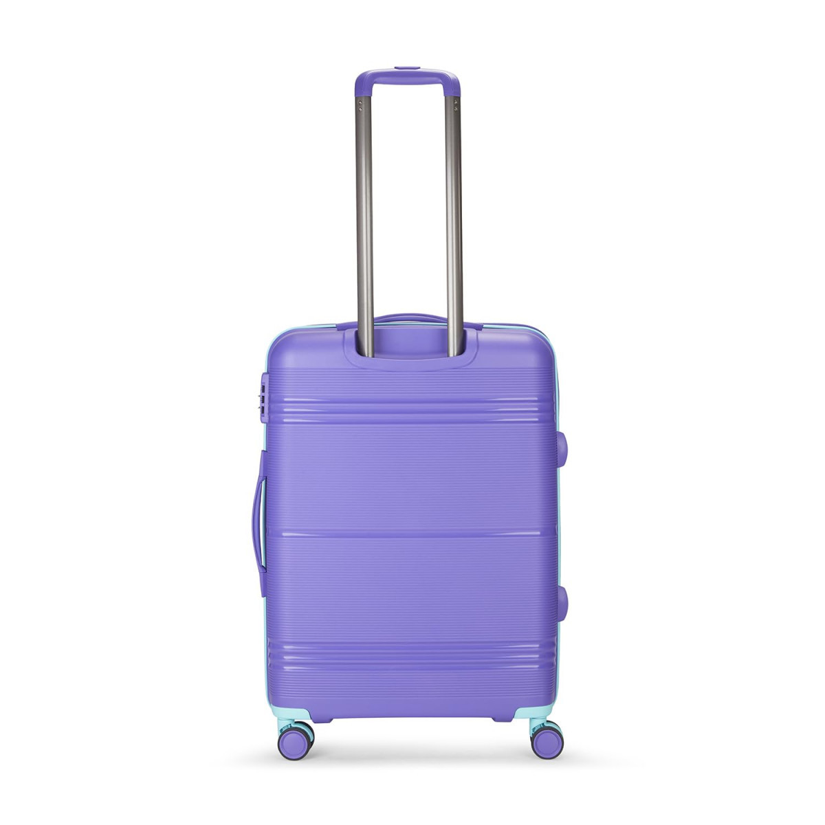 Skybags Paratrip Medium Size Hard Luggage 67 cm  Polypropylene Luggage Trolley with 8 Wheels Purple Oppulence  Unisex