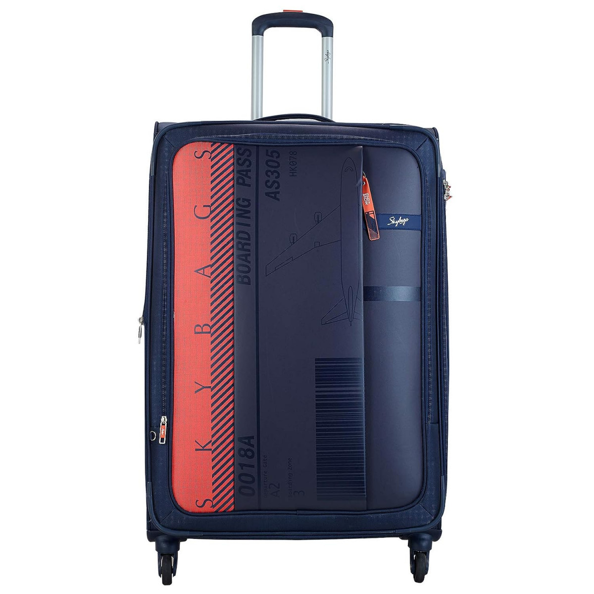 Skybags Polyester 805 Cms Navy Blue Softsided Check-in Luggage Stairw81Nbl