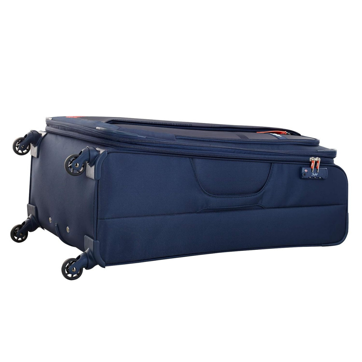 Skybags Polyester 805 Cms Navy Blue Softsided Check-in Luggage Stairw81Nbl