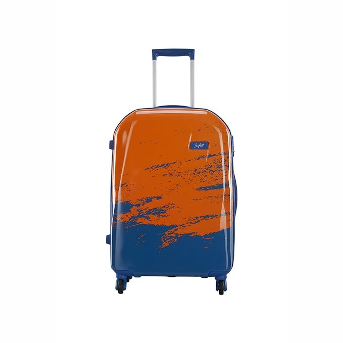 Skybags Polyester Hard Luggage- SuitcaseHorizoOrange