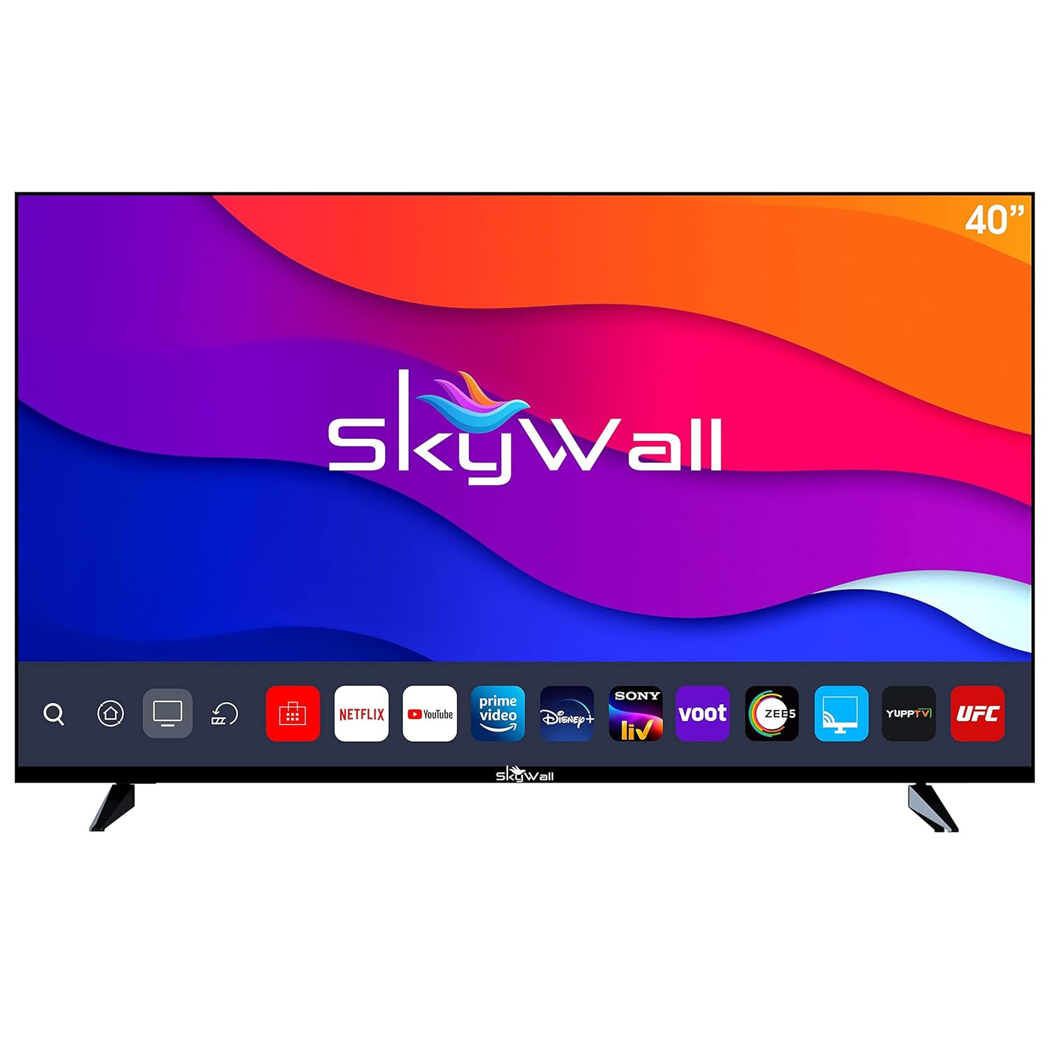 SKYWALL 1016 cm 40 inches Full HD LED Smart TV 40SWFHS Black