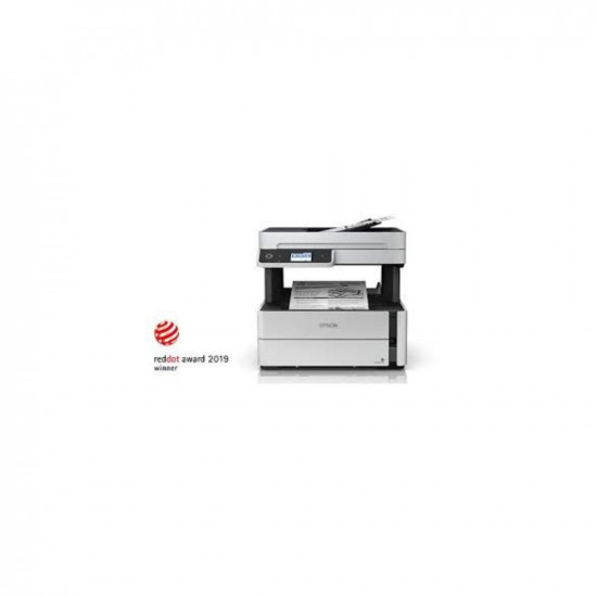 SOFT TECH Epson Monochrome M3140 All-in-One Duplex InkTank Printer PrintCopyScan FAXADF Black Medium