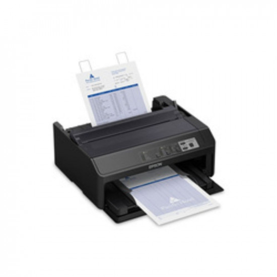 SOFT TECHE pson FX-890II Dot Matrix Printer - Monochrome - 9-pin - 738 Mono - USB - Parallel - Ethernet