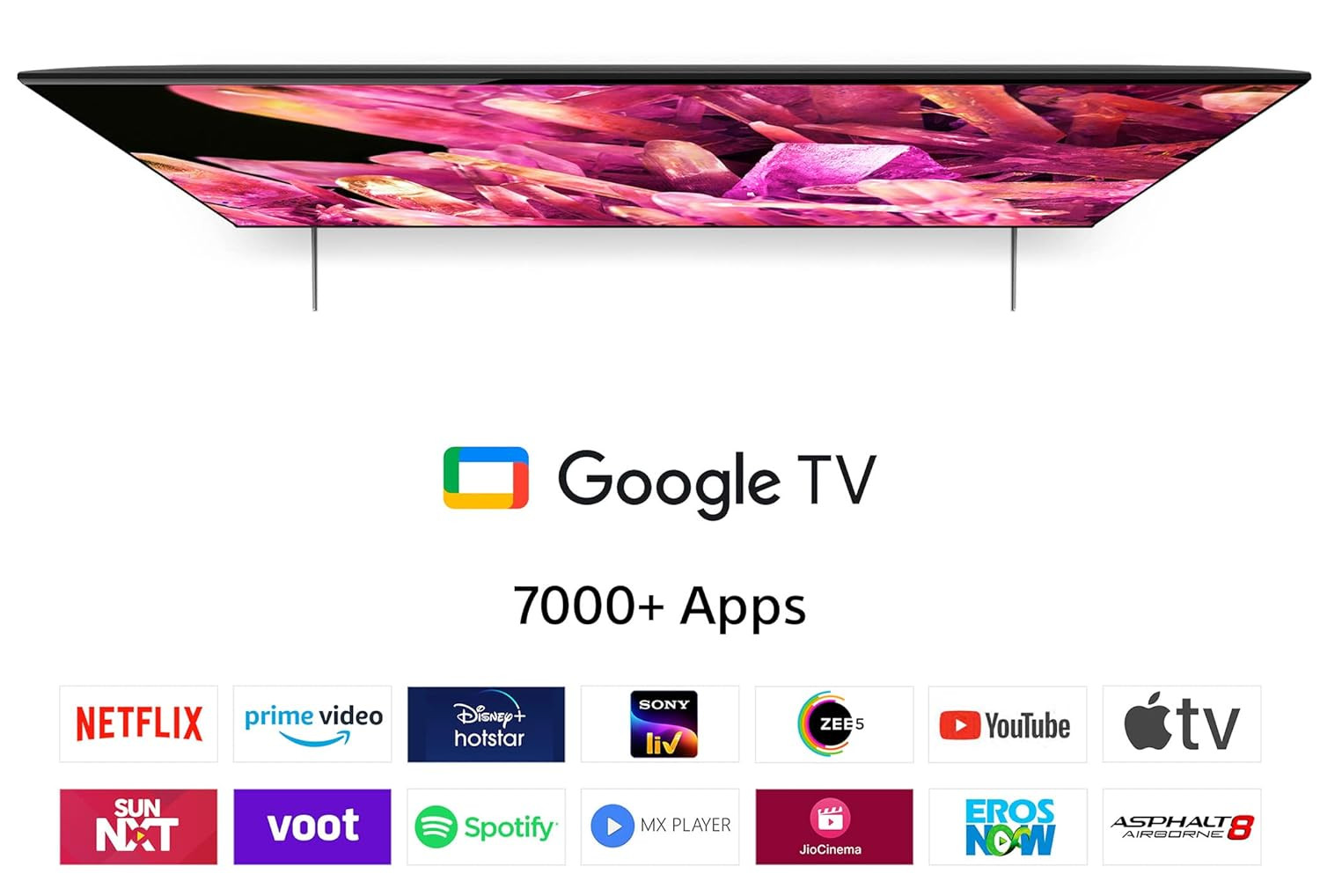 Sony Bravia 189 cm 75 inches XR Series 4K Ultra HD Smart Full Array LED Google TV XR-75X90K Black