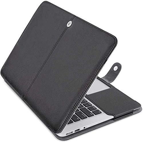 SwooK PU Leather Book Folio Case Cover for MacBook Pro 13 (2016