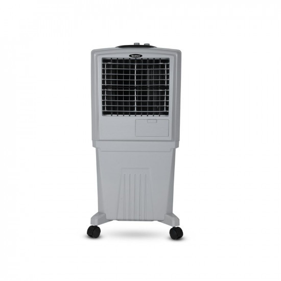 Symphony HiFlo 40 Personal Air Cooler For Home with Powerful Blower Honeycomb Pads i-Pure Technology and Low Power Consumption 40L Light Grey