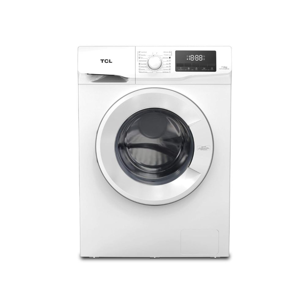 TCL 7 Kg Fully-Automatic Front Loading Washing Machine TWF70-G123061A03N White
