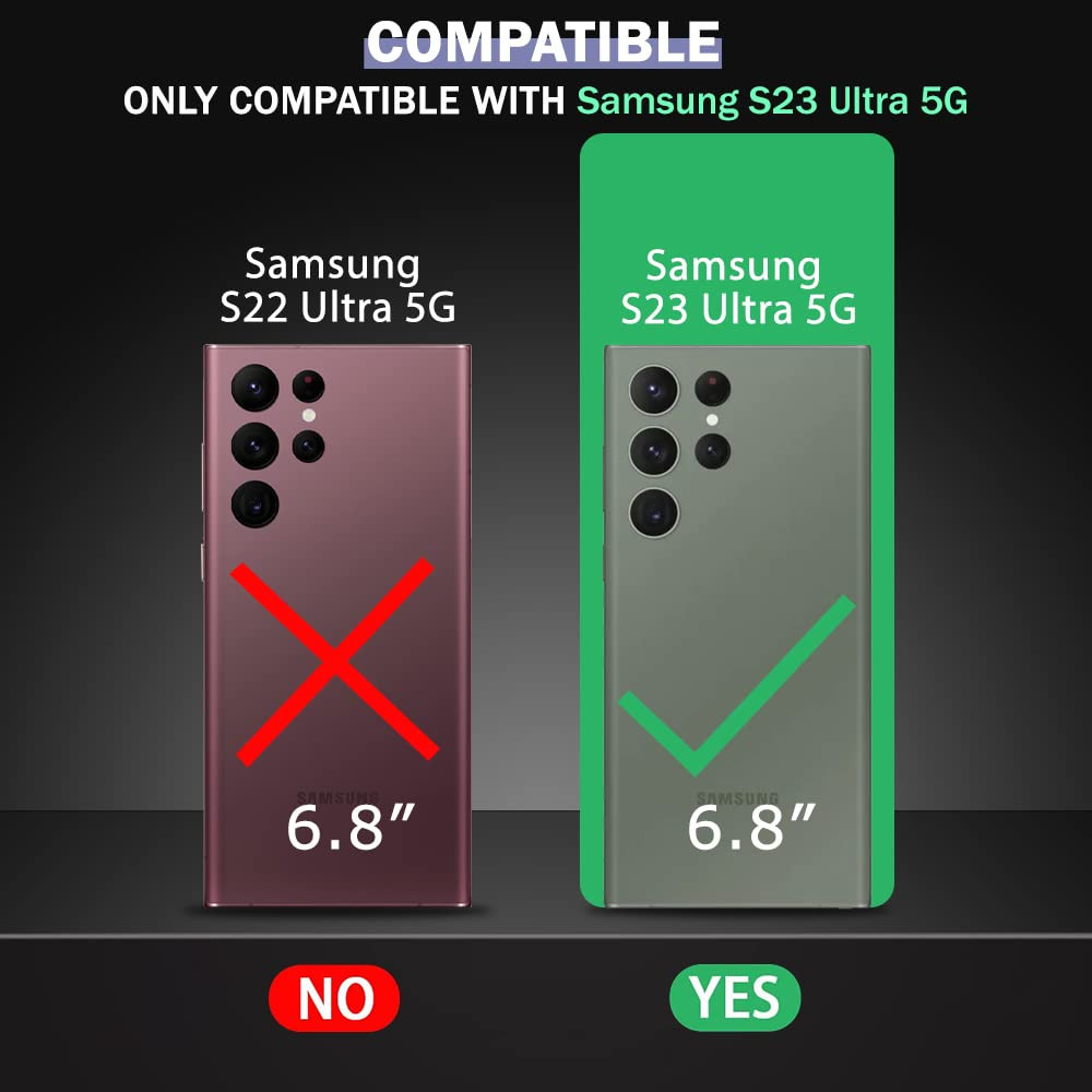 Case For Samsung Galaxy S23 Ultra Hybrid Shockproof Stand Screen