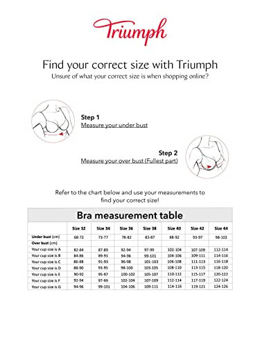 Triumph International Women's Polyamide Wire Free Casual Non-Padded Bra  (20I319_Red_36E),Size-36E