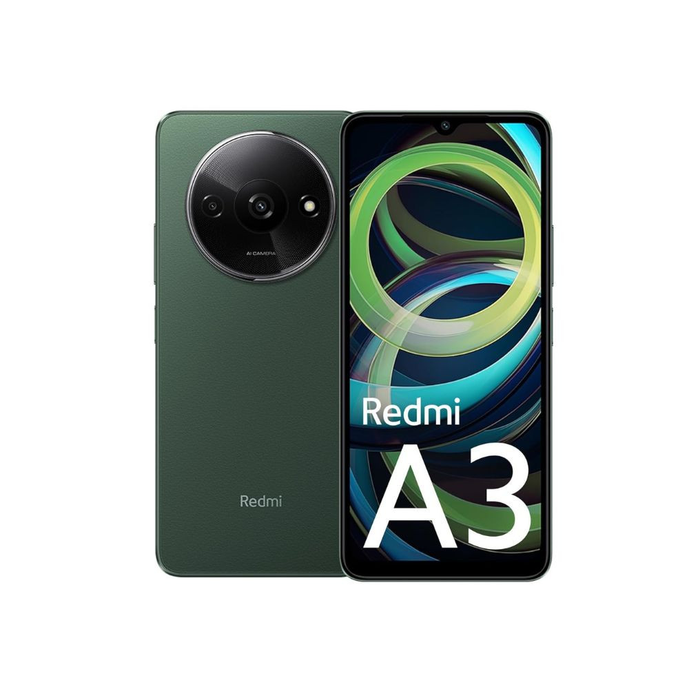 Redmi A3 Olive Green 4GB RAM 128GB ROM without offer