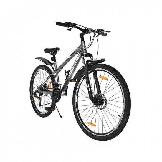 Urban Terrain Mutant 29T Grey Steel Mountain Cycle with 21 Shimano