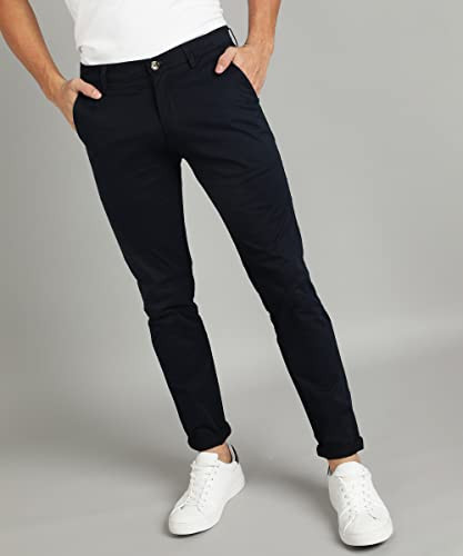 Stretch cotton twill chino trousers | GutteridgeUS | Men's Trousers