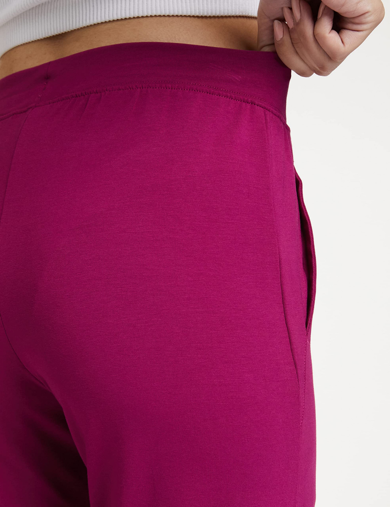 Van Heusen Women Relaxed Fit Lounge Pants - Cotton Elastane - Smart Tech+,  Easy Stain Release, Moisture Wicking