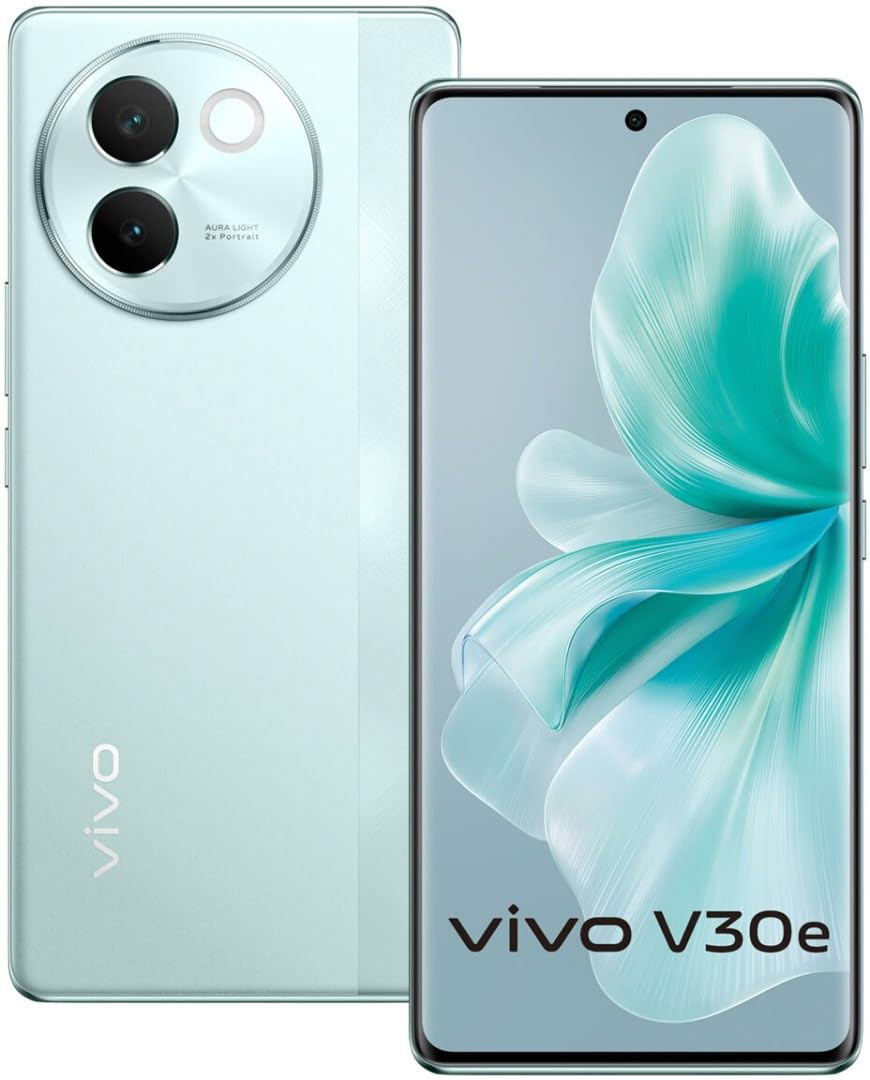 Vivo V30e 5G Smartphone Silk Blue 8GB RAM 128GB Storage